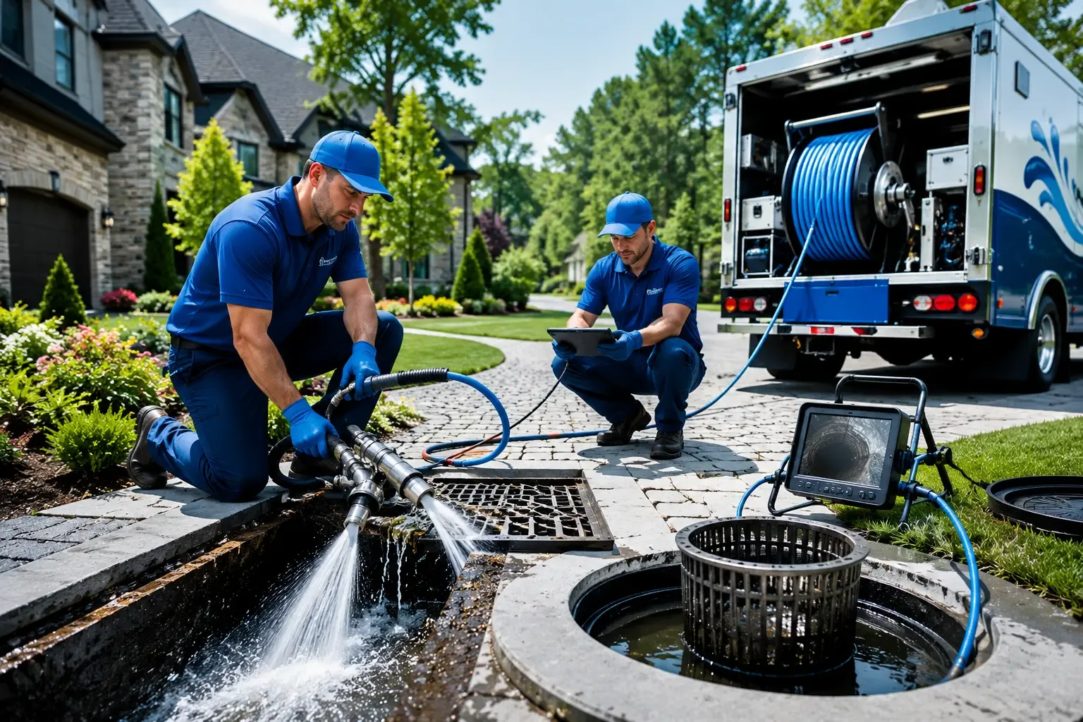 Local outdoor drain cleaning professionals in Mantachie, MS